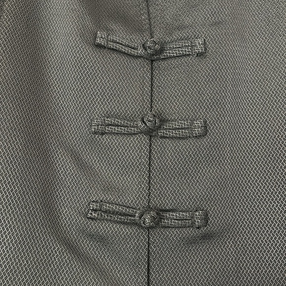 Vintage Gray/Silver High-Low Skirt - Picture 2 of 3